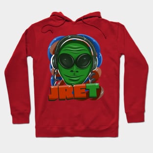 JRE.T. - Alien Version of Joe Rogan Hoodie